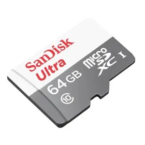 SanDisk Ultra 64 GB Micro SDHC Class 10 80 MB/s Memory Card